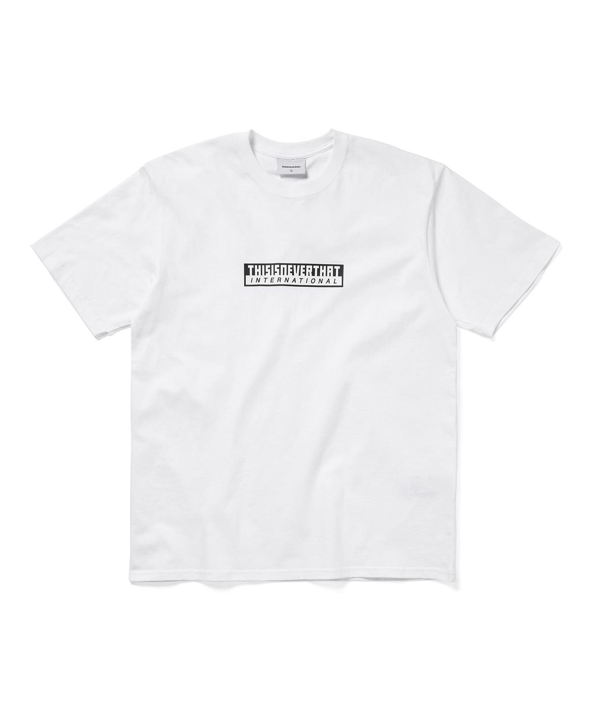 디스이즈네버댓(THISISNEVERTHAT) TNT International Tee White