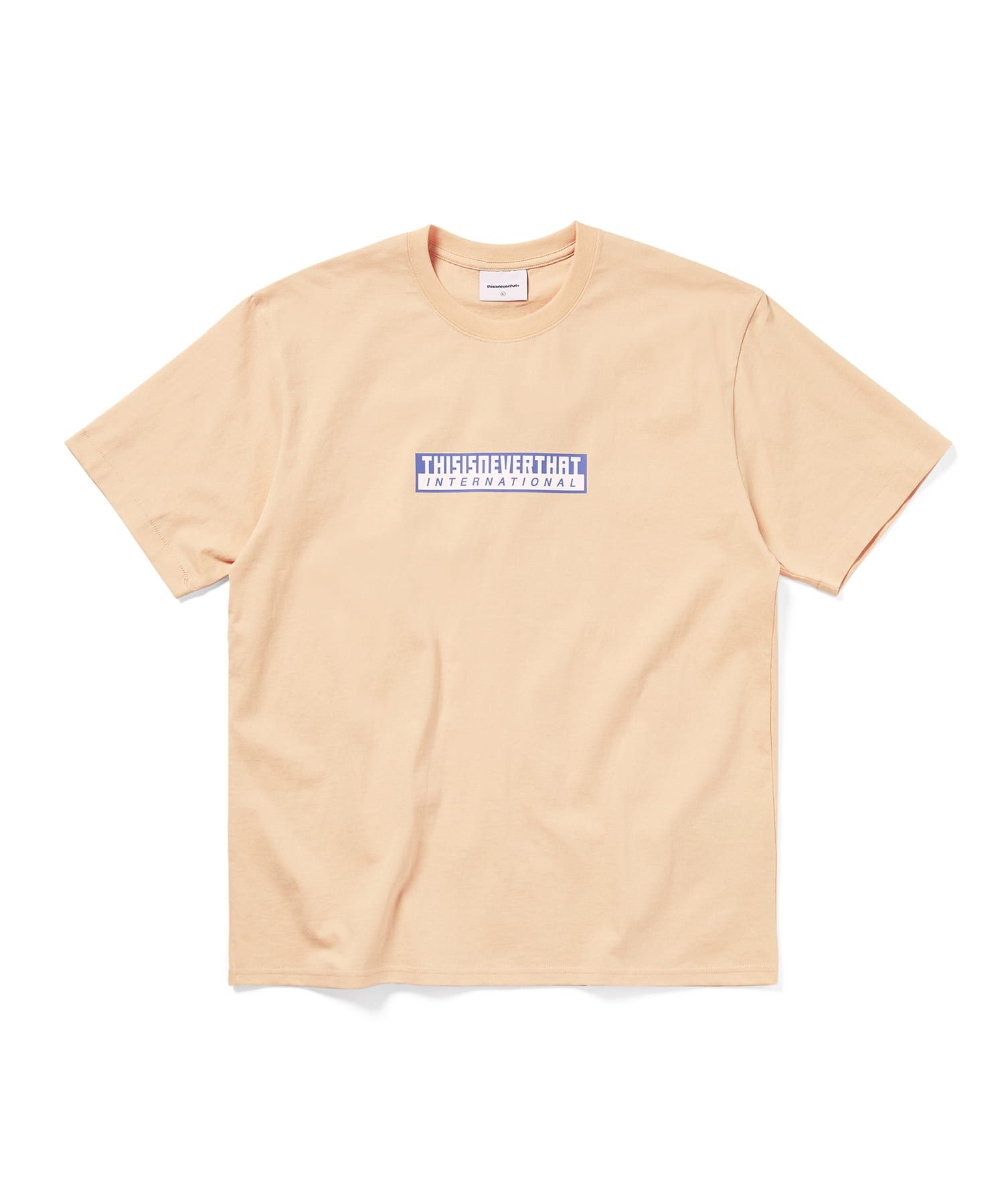 【ディスイズネバーザット】TNTインターナショナルティー MUSINSA公式 | thisisneverthat® TNT International Tee Black