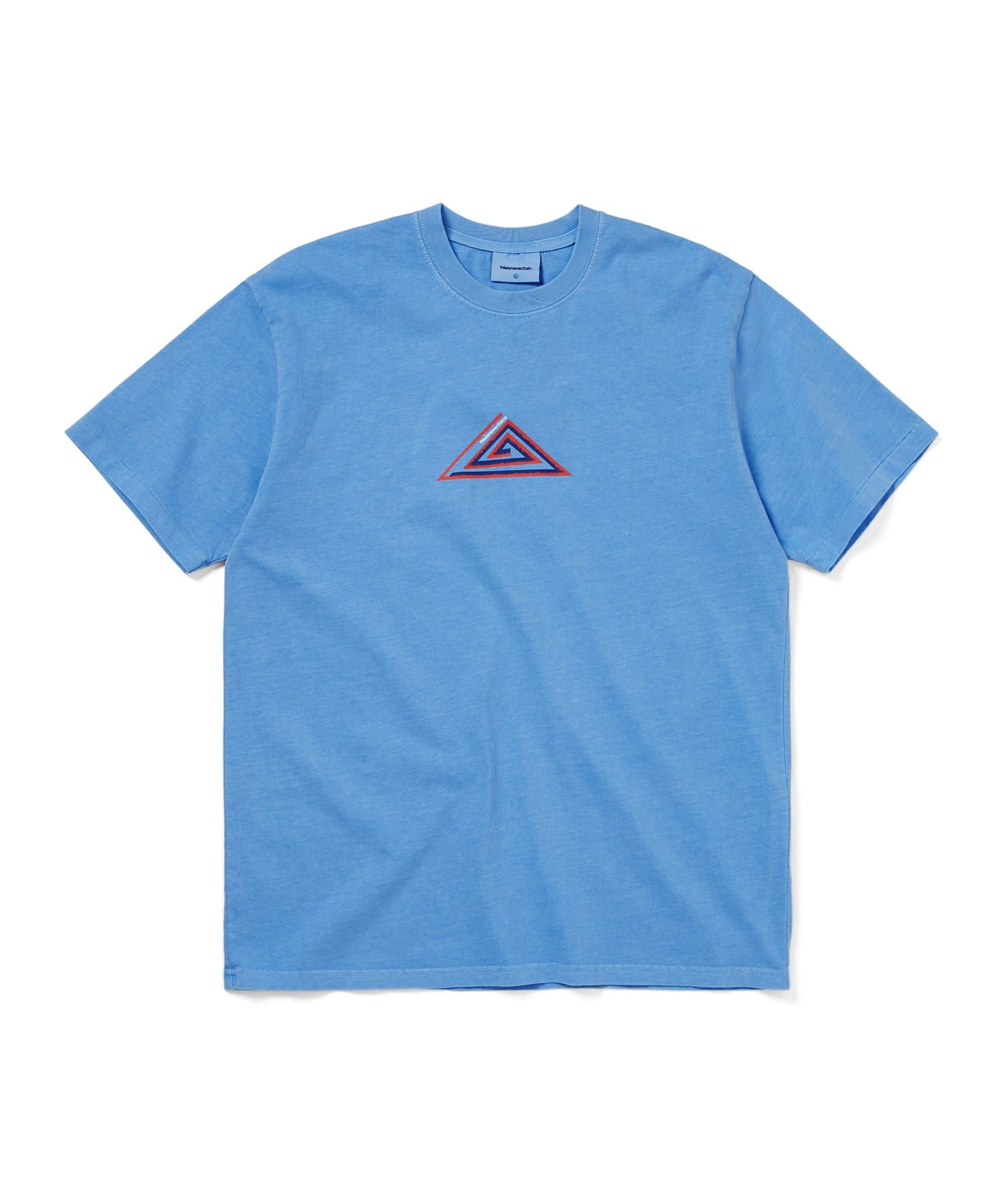 ★thisisneverthat★ Spiral Triangle Tee Blue TN251TTSST08BLU MUSINSA | thisisneverthat® Spiral Triangle Tee Blue