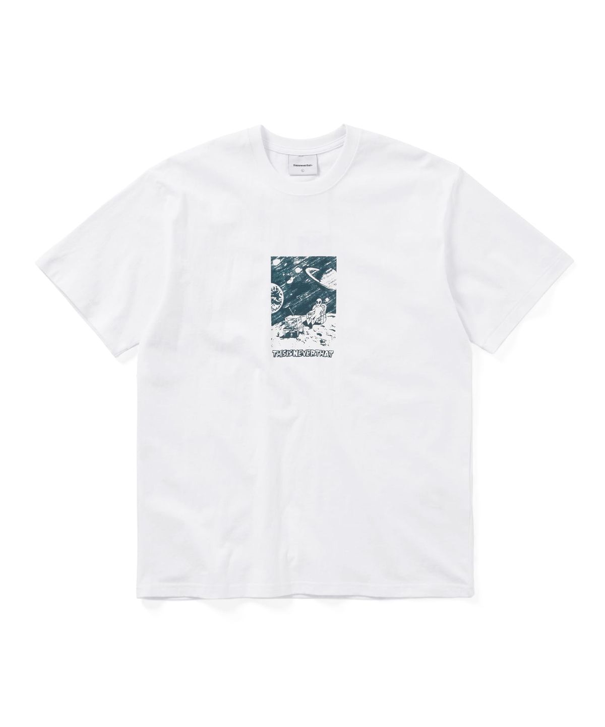 디스이즈네버댓(THISISNEVERTHAT) Outer Space Tee White