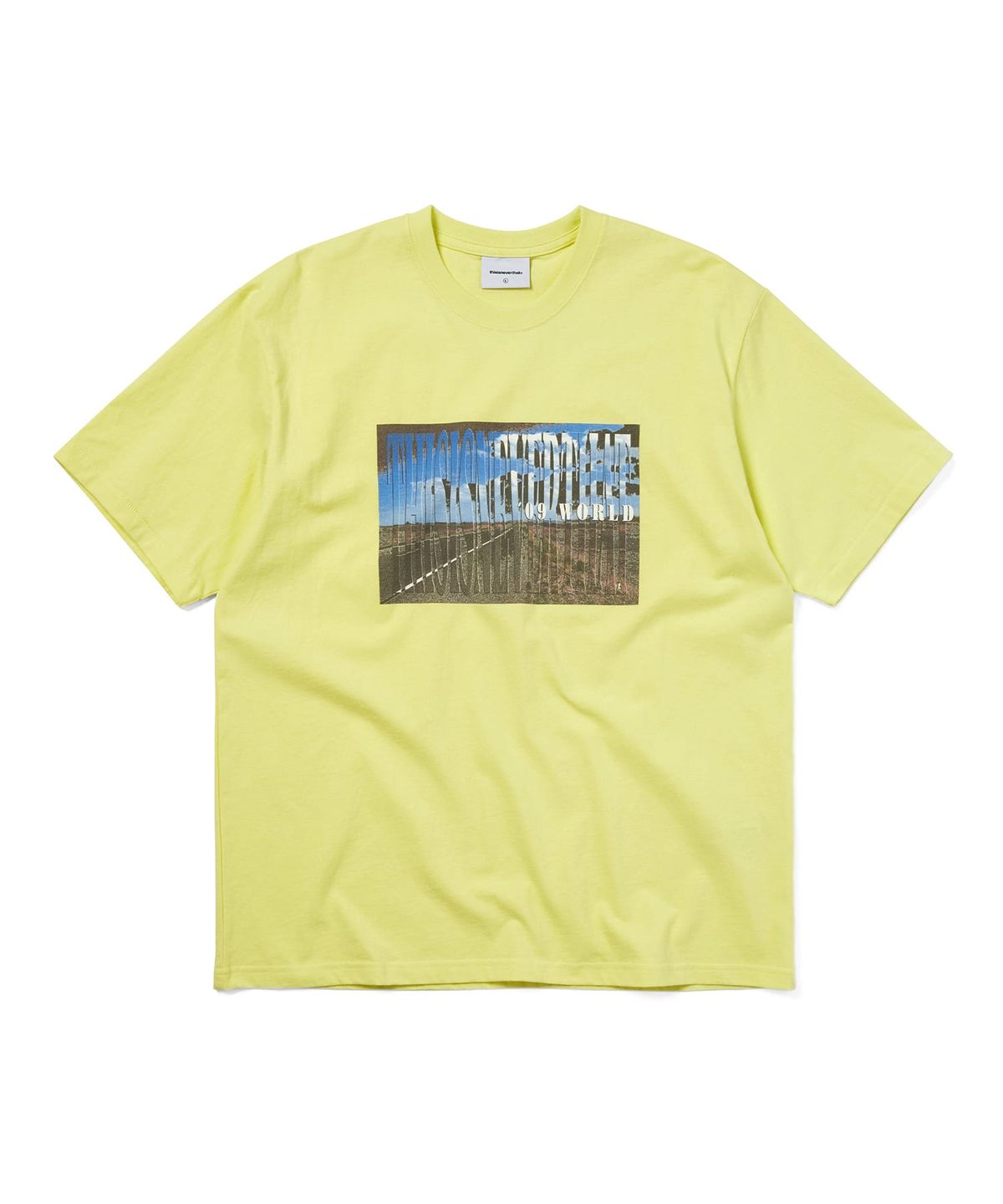 디스이즈네버댓(THISISNEVERTHAT) Highway Tee Lemon