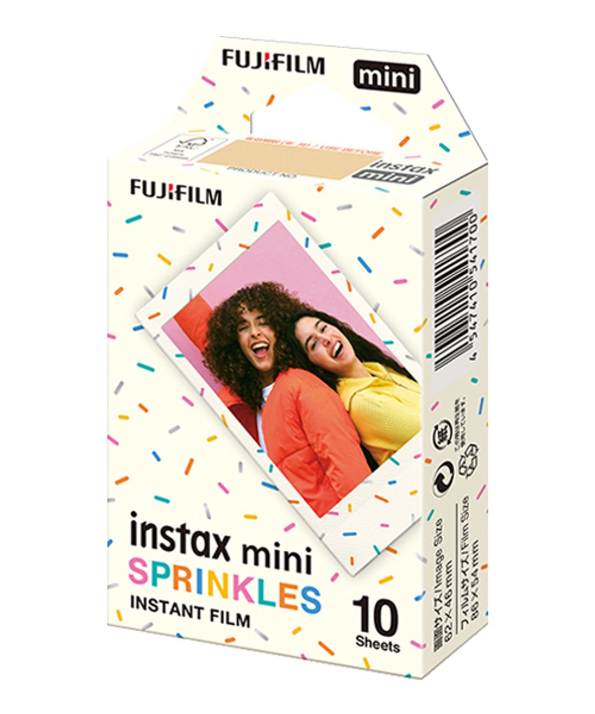 인스탁스(INSTAX) 디자인 미니필름(스프링클)1팩(10매)