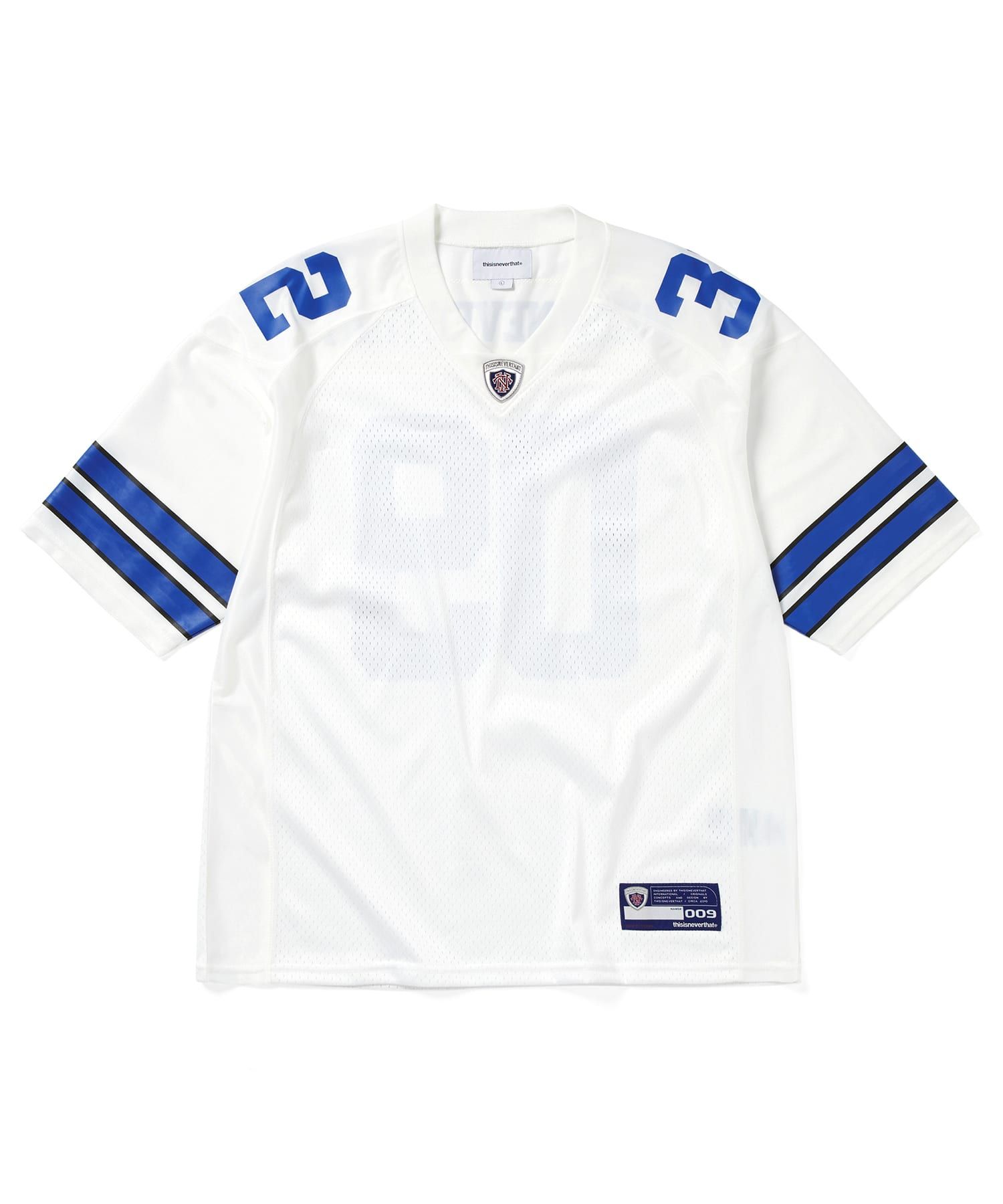 MUSINSA | thisisneverthat® Football Jersey White