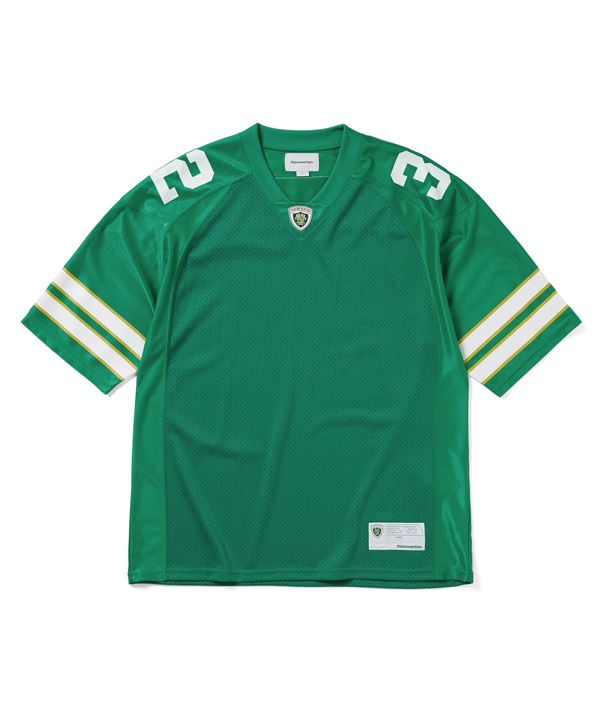 디스이즈네버댓(THISISNEVERTHAT) Football Jersey Green