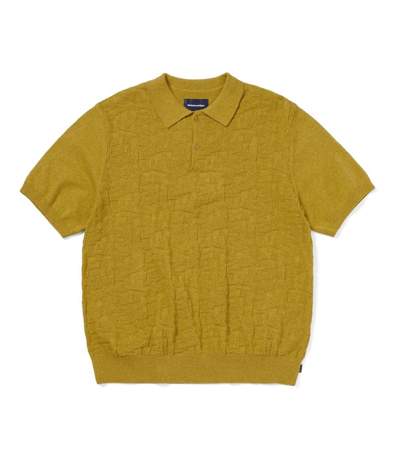 Stacked TNT S/S Knit Polo Yellow