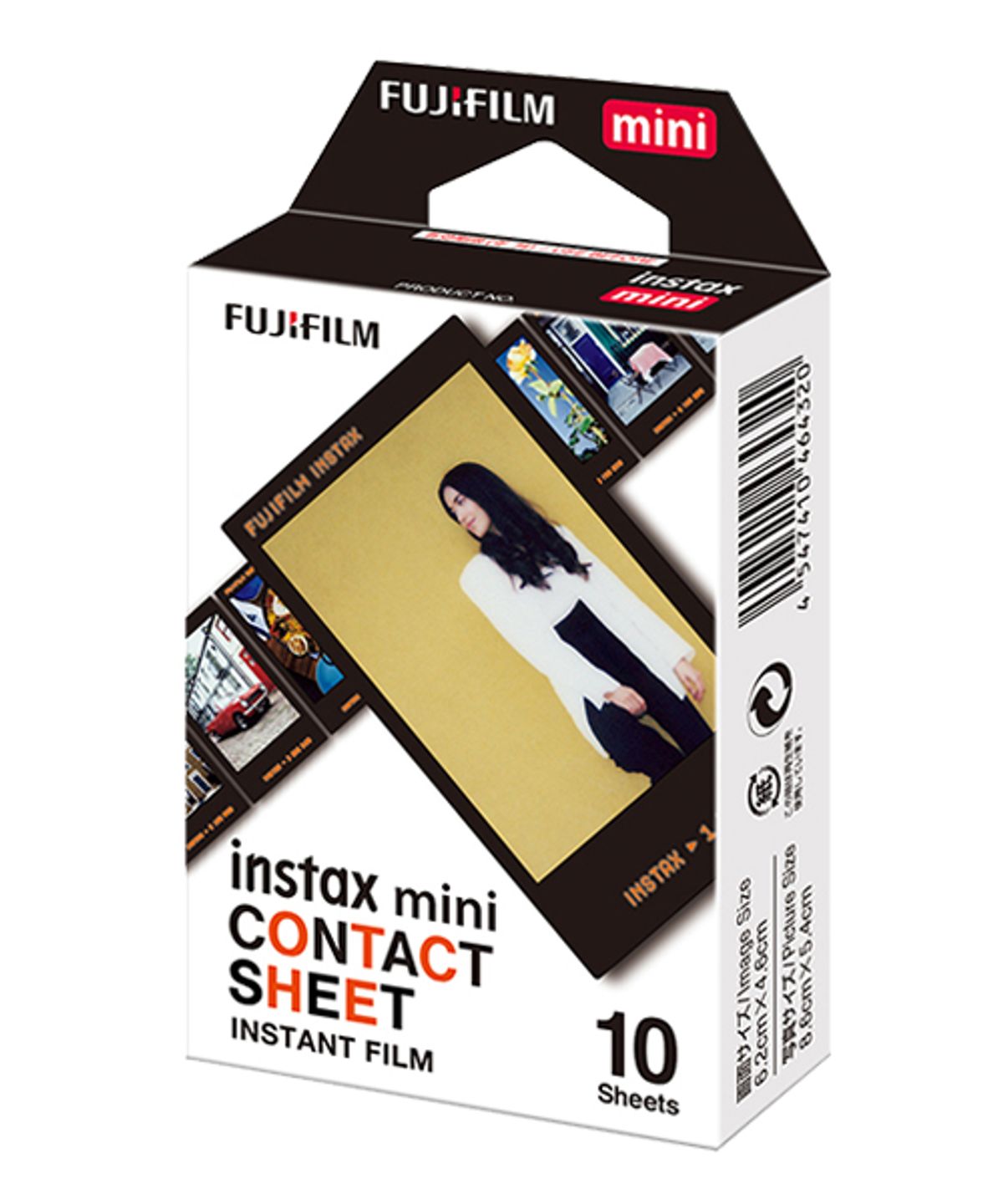 인스탁스(INSTAX) 디자인 미니필름(컨택트시트)1팩(10매)