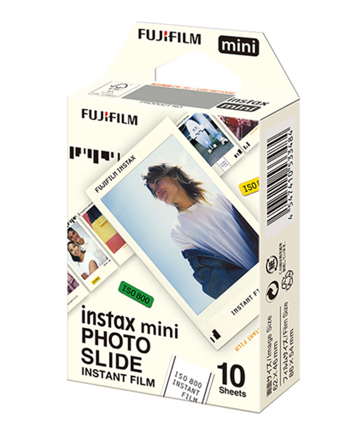 인스탁스(INSTAX) 디자인 미니필름(포토슬라이드)1팩(10매)