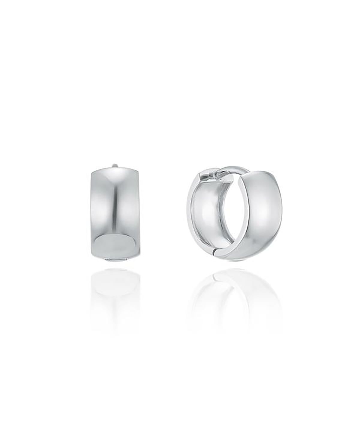 로이드(LLOYD) 볼륨 12.75MM 원터치 실버 귀걸이 LLES24341S