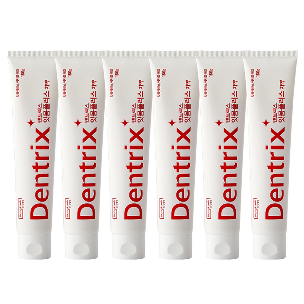 동국제약(DONGKOOK PHARM) 덴트릭스 잇몸플러스 치약 160g 6개