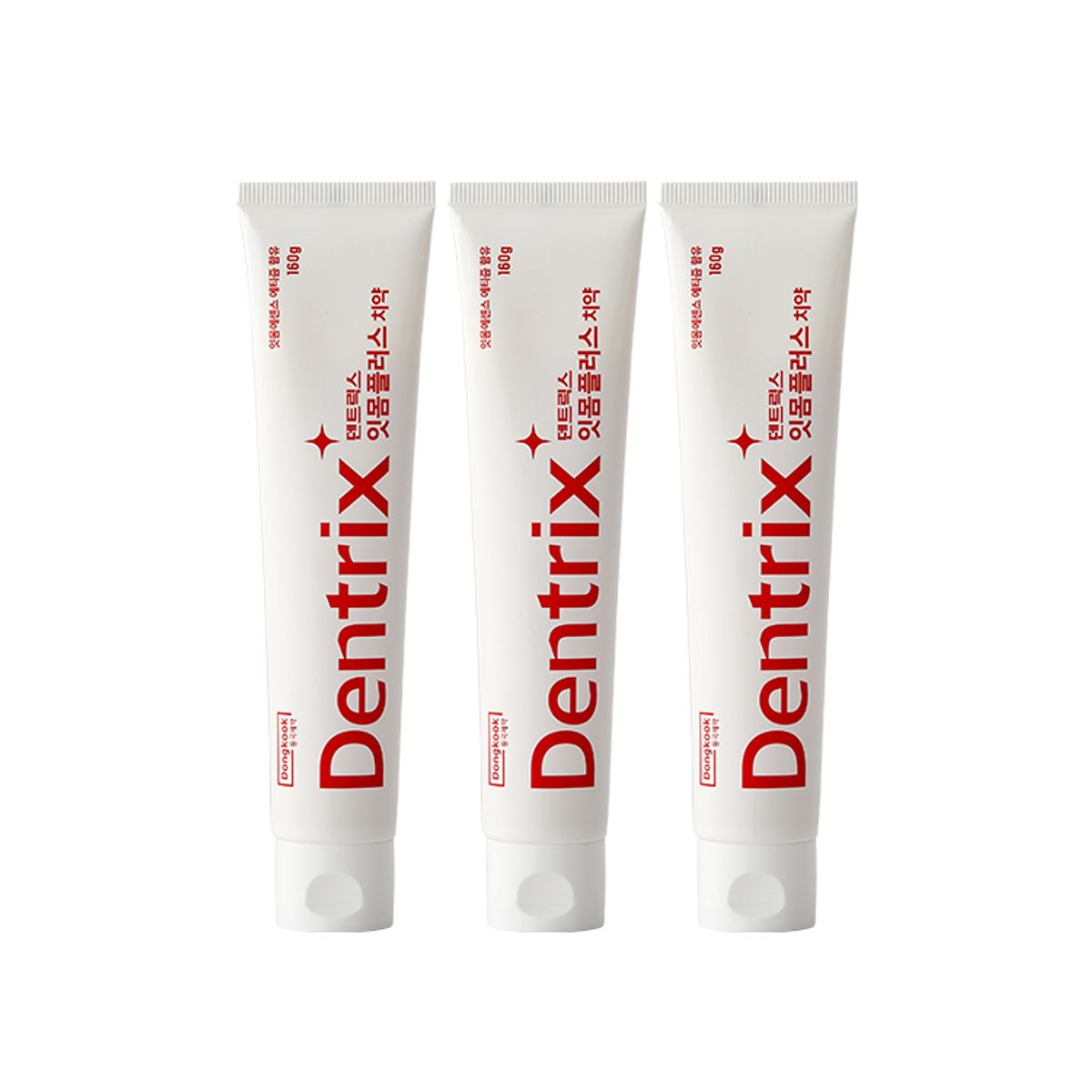 동국제약(DONGKOOK PHARM) 덴트릭스 잇몸플러스 치약 160g 3개