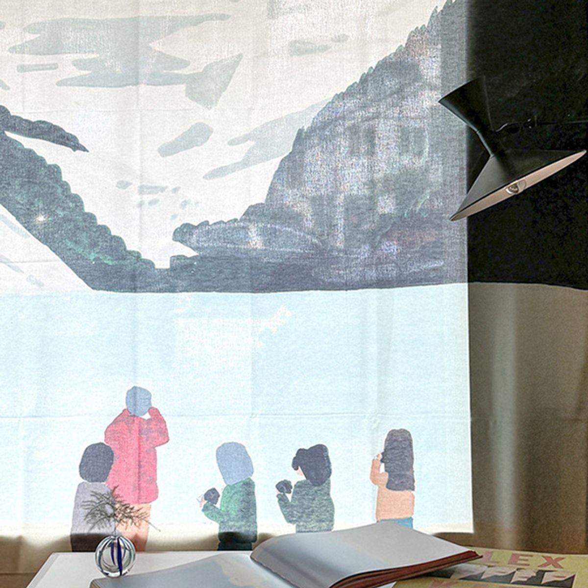 메종 엘 바라(MAISON EL BARA) 더 뷰 가로형 커튼
