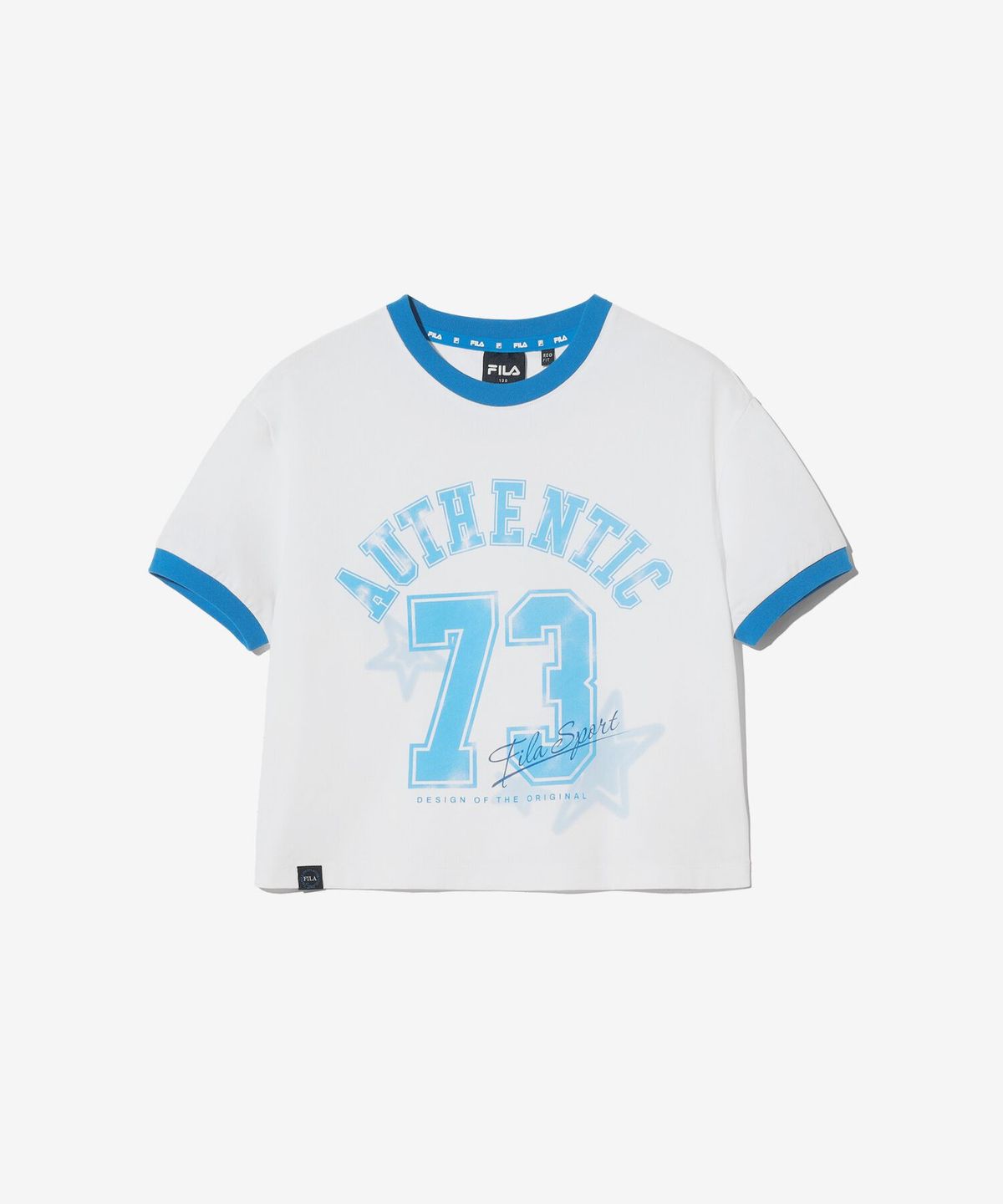 휠라 키즈(FILA KIDS) 여아 링거 티셔츠