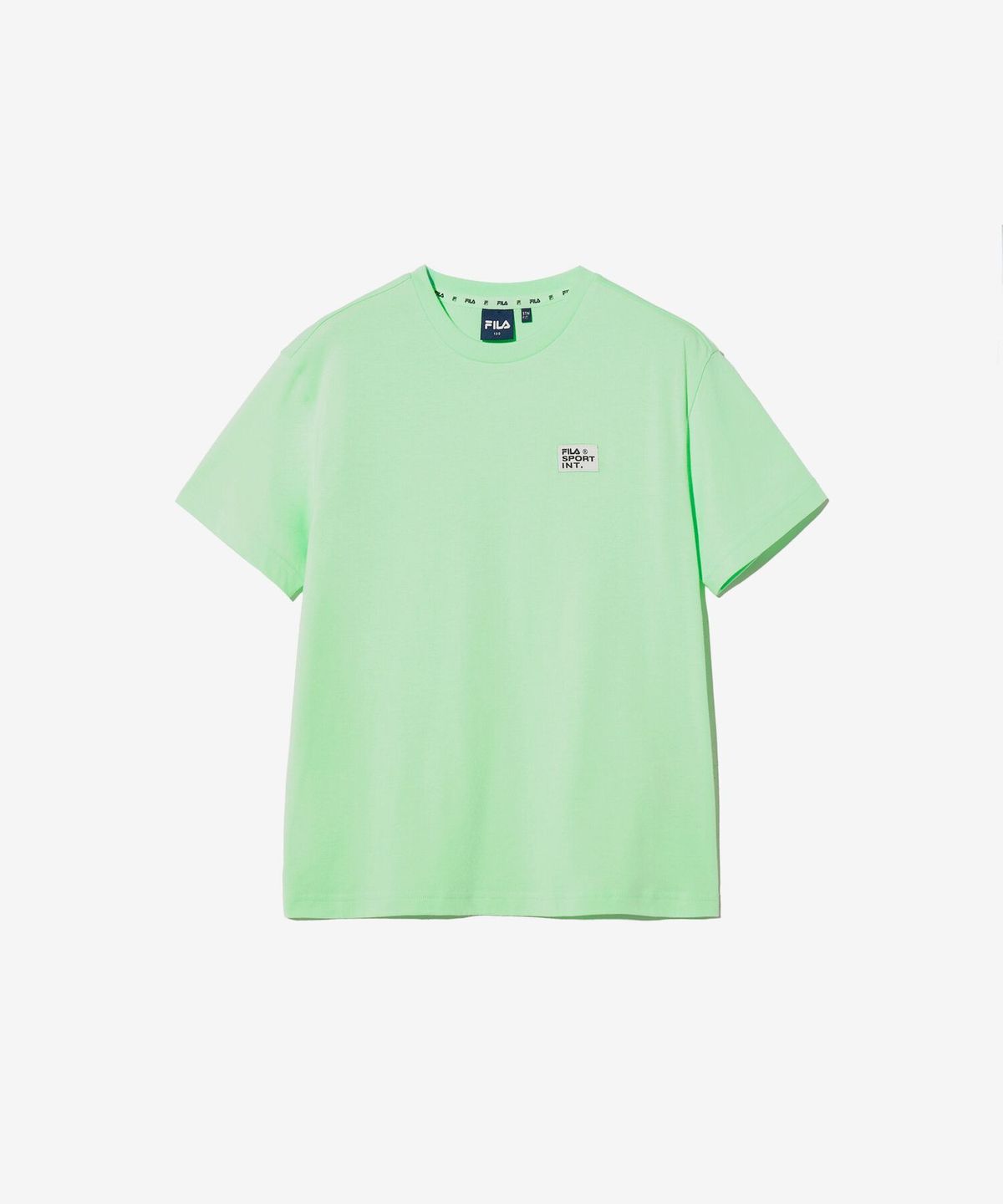 휠라 키즈(FILA KIDS) 베이직 로고 티셔츠