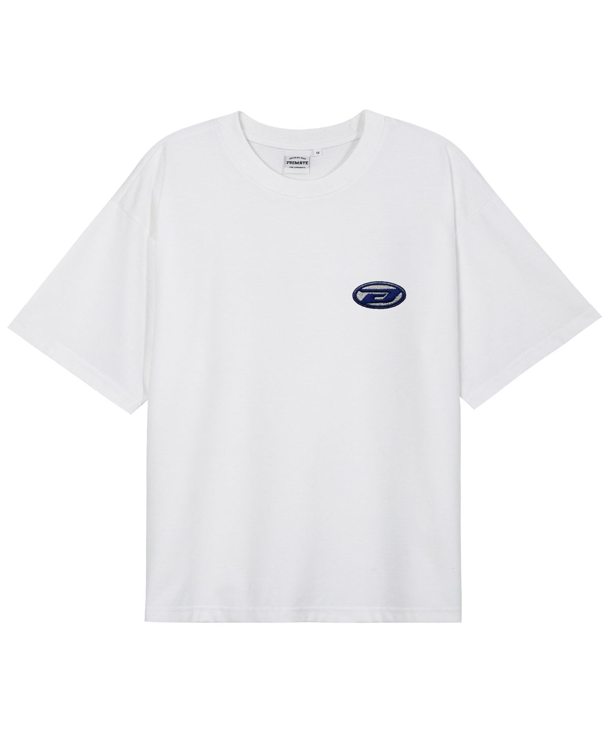 본챔스(BORN CHAMPS) [5 COLORS] B LOGO 아플리케 오버핏 반팔티셔츠 B25ST43