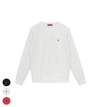 여성 세미 오버핏 코튼 스웻셔츠 3Color A240101SHW01