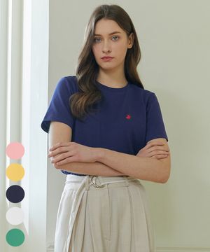 여성 레귤러핏 반팔 티셔츠 5Color A240105TSW01