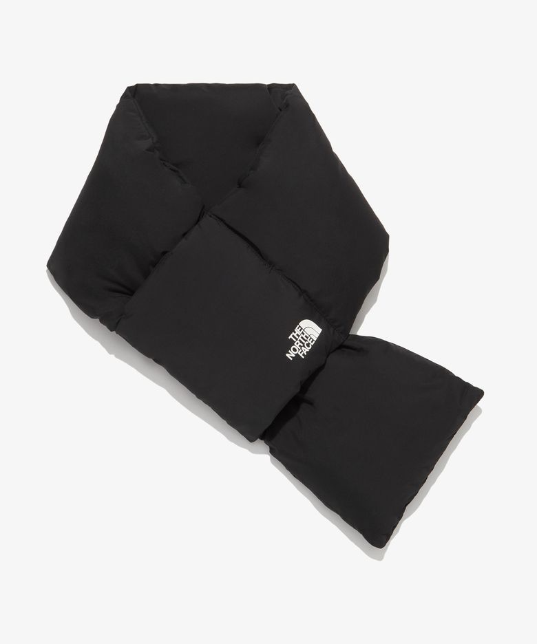 NA5IR90A TNF 다운 머플러 BLACK