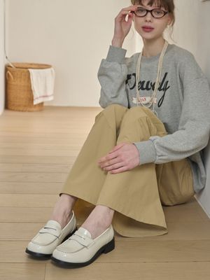 [소가죽] Square 스퀘어 로퍼 AHNF003