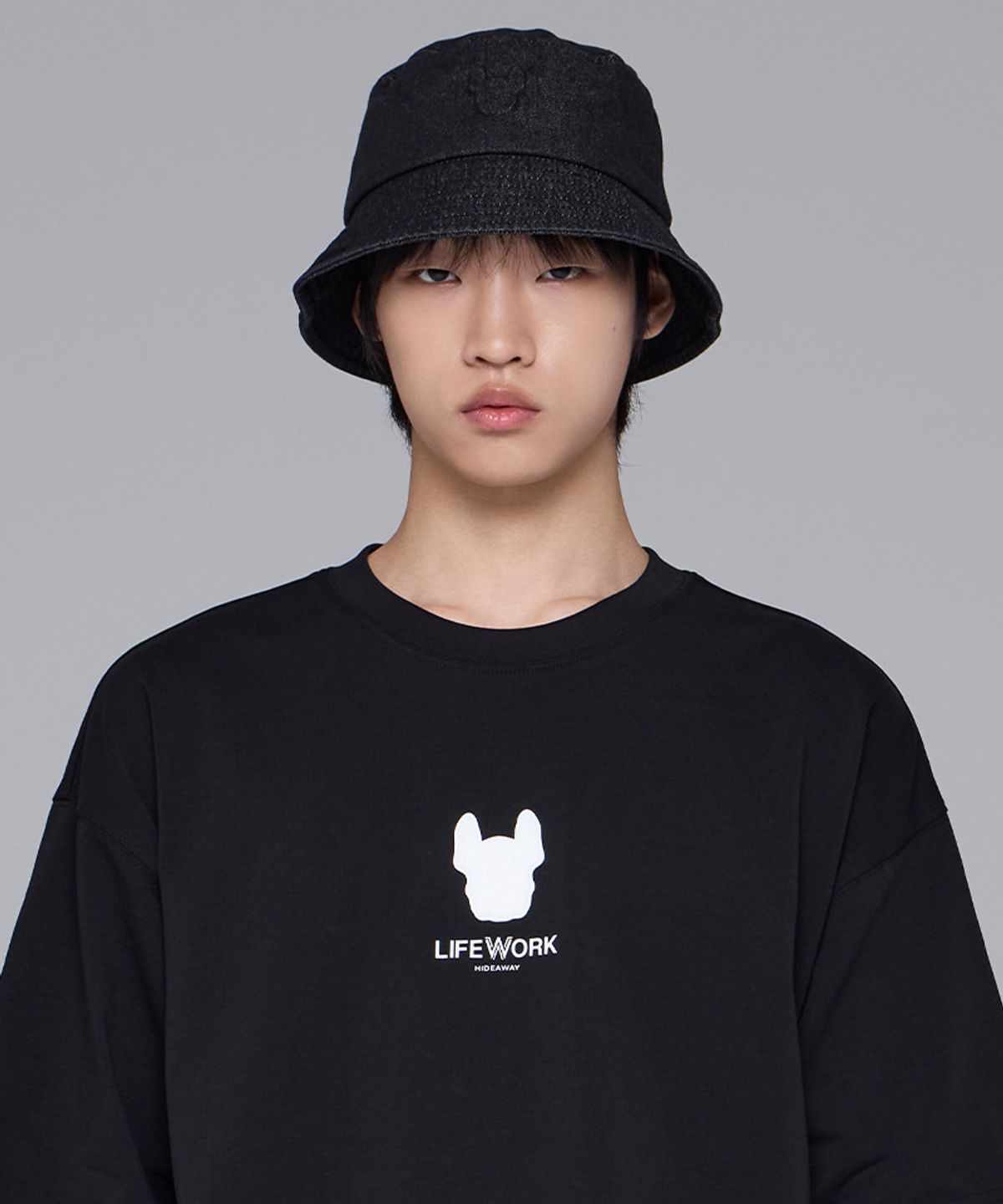 라이프워크(LIFEWORK) 고주파 라독 워싱 버킷햇