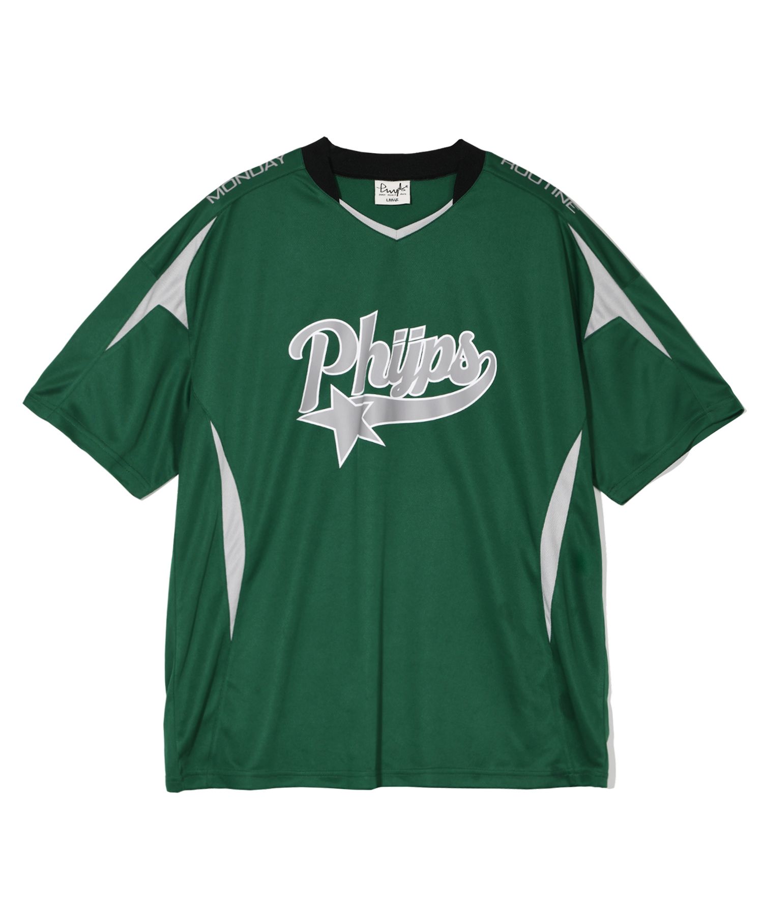 ★ Phyps Department★ Startail Sporty Short Sleeve T-shirt MUSINSA | PHYPS Startail Sporty Short Sleeve T-shirt_Green