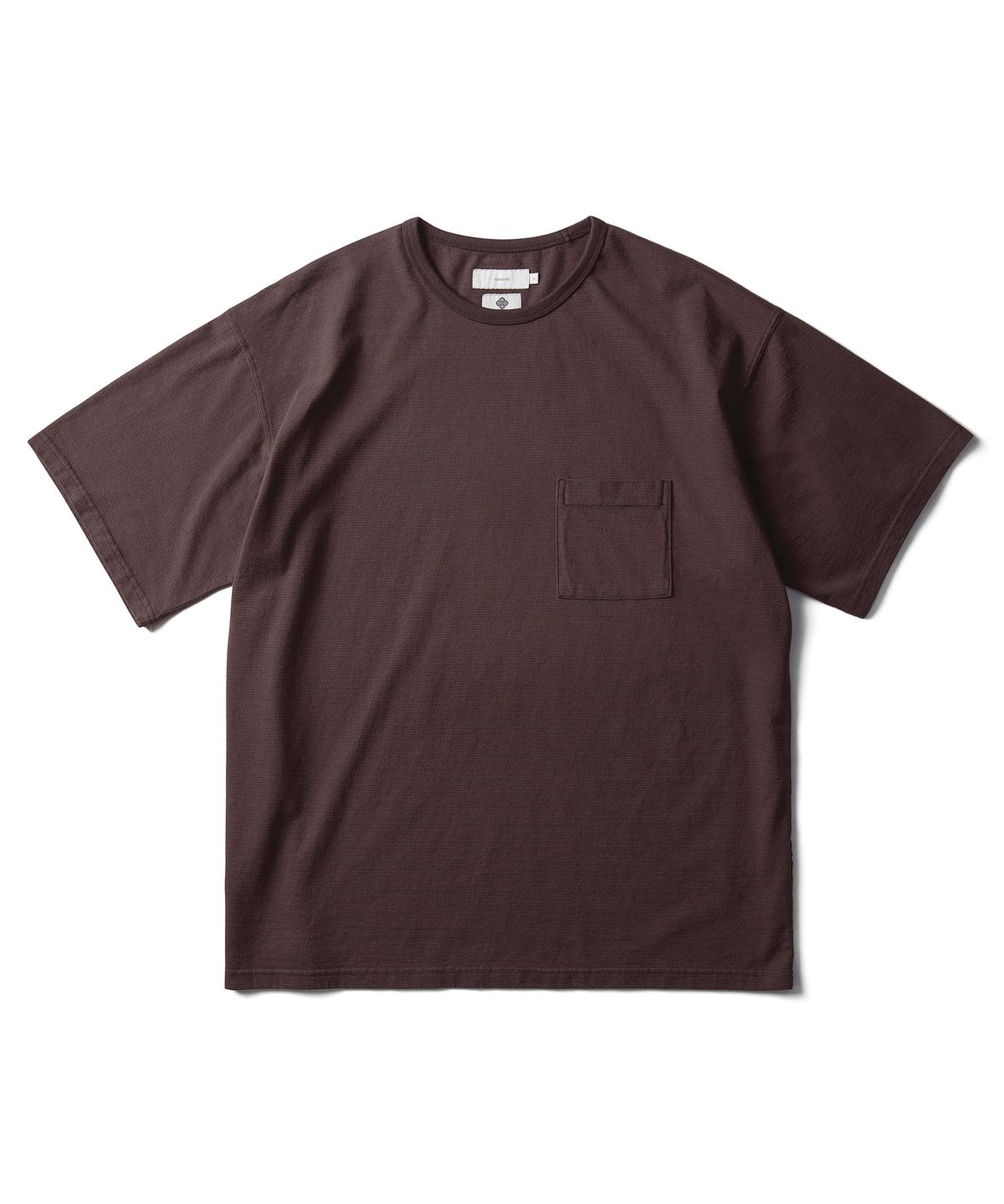 에스파이(ESFAI) [ESFAI X OURSELVES] MULTI C STRIPE T SHIRTS (BROWN)