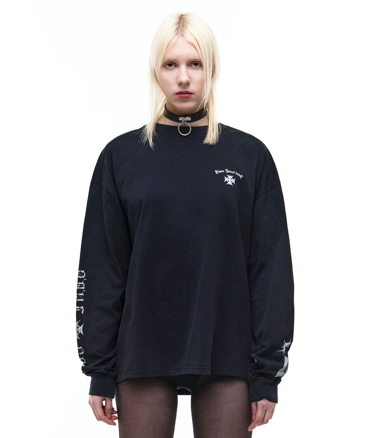 오퍼스 0012(OPUS 0012) Op. 07 CREATION LONG SLV T-SHIRT BLACK