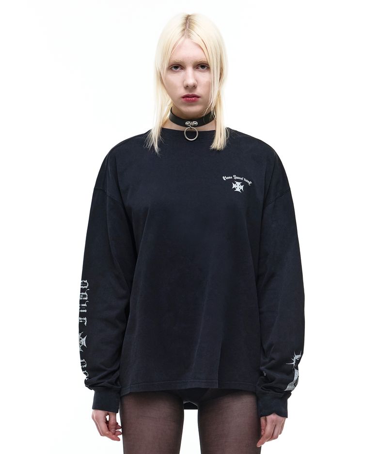 Op. 07 CREATION LONG SLV T-SHIRT BLACK