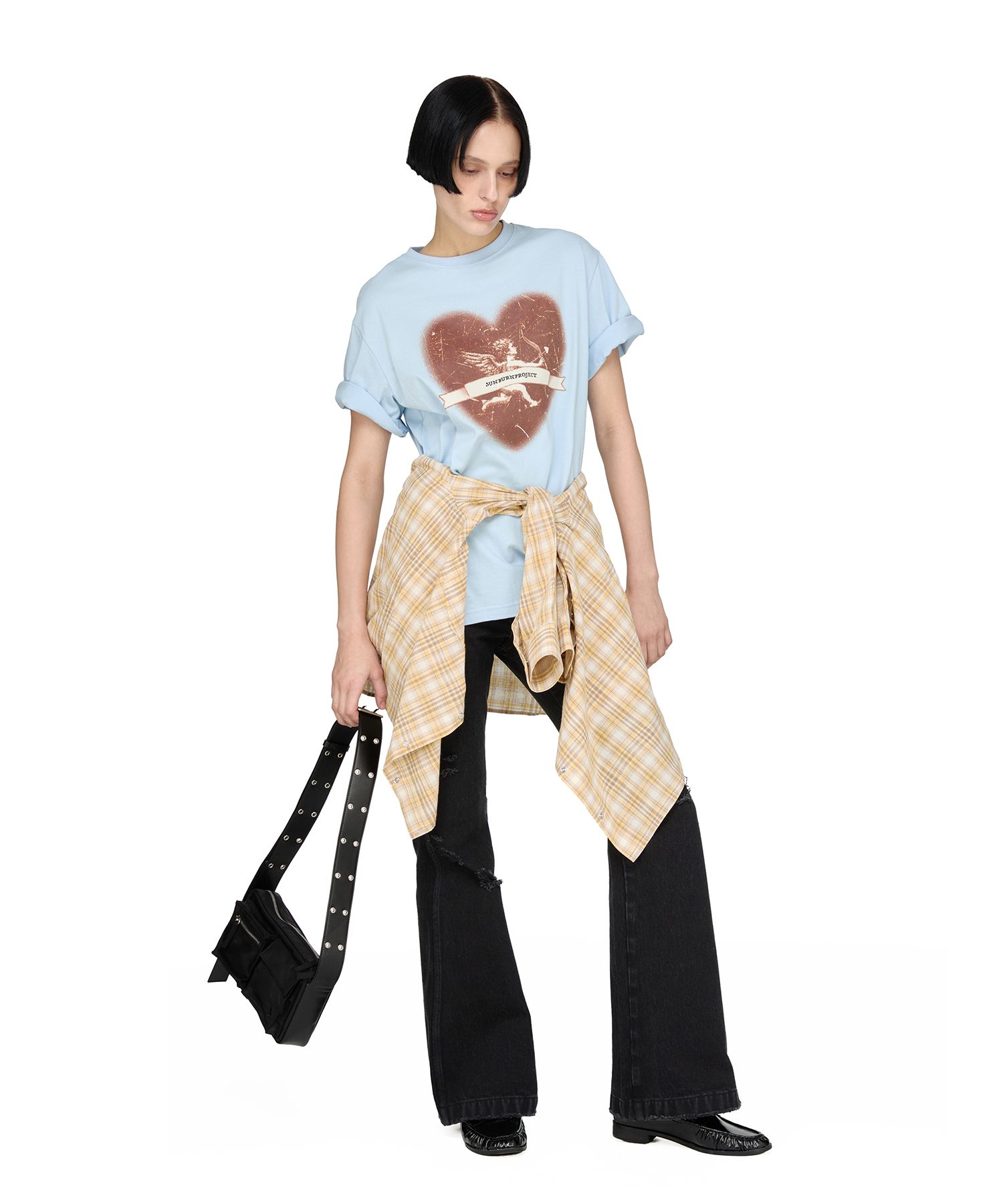 【SUNBURNPROJECT】 Cupid Overfit T-shirt★送料・関税込★ MUSINSA | SUNBURN PROJECT Cupid Overfit T-shirt, WHITE