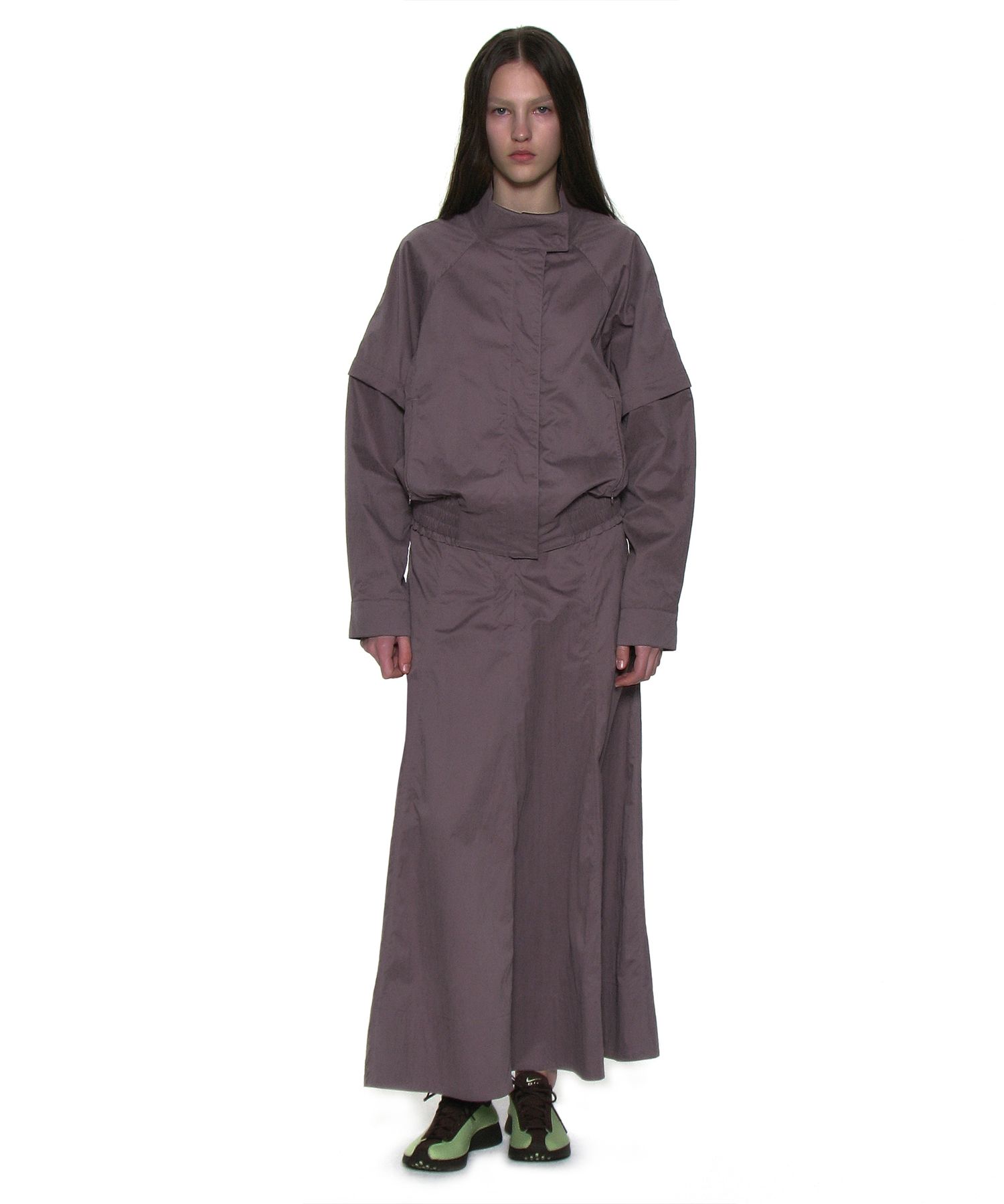 【PARTIMENTO】POCKET POINTED FLARE MAXI SKIRT ロングスカート MUSINSA | PARTIMENTO WOMEN Pocket Pointed Flare Maxi
