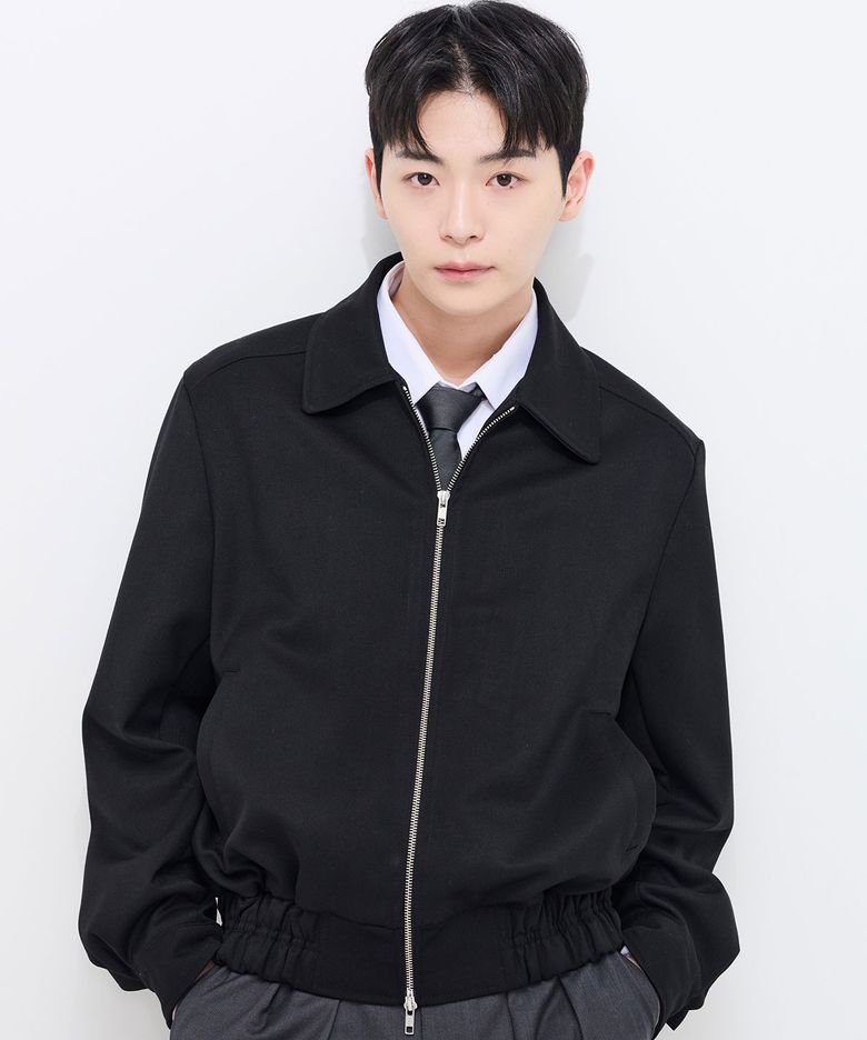 세미 오버 스탠다드 블루종 자켓