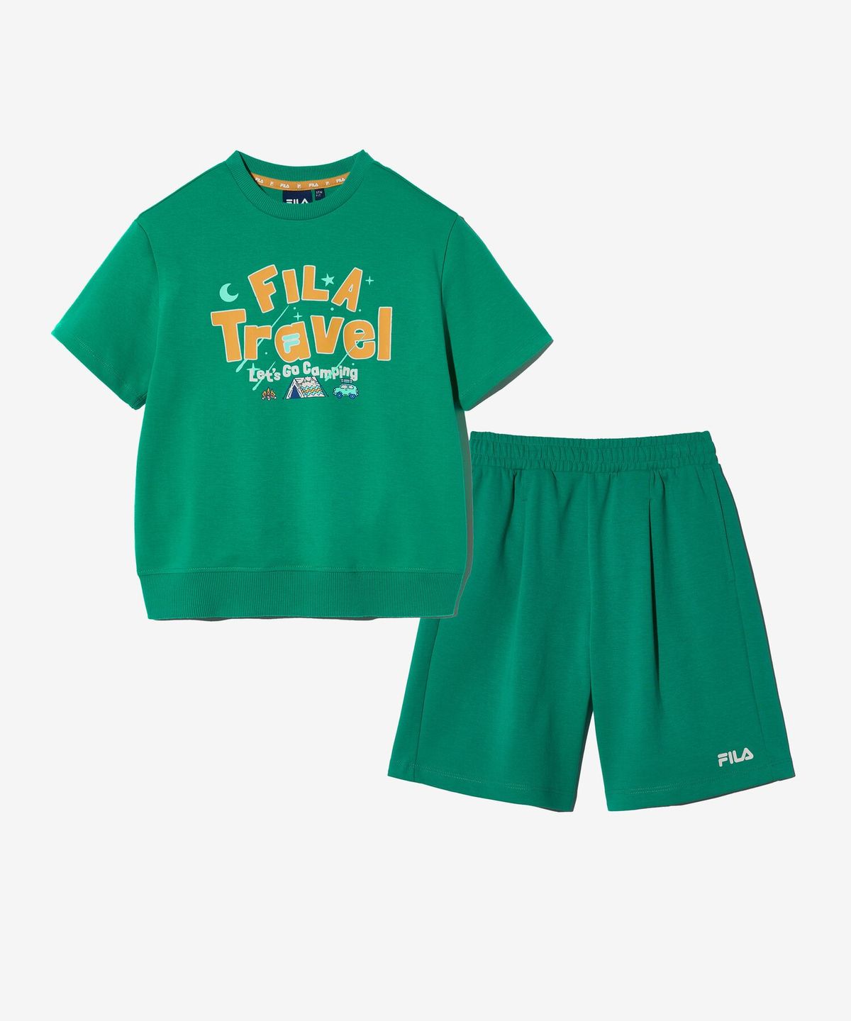 휠라 키즈(FILA KIDS) Travel club 하프 상하세트