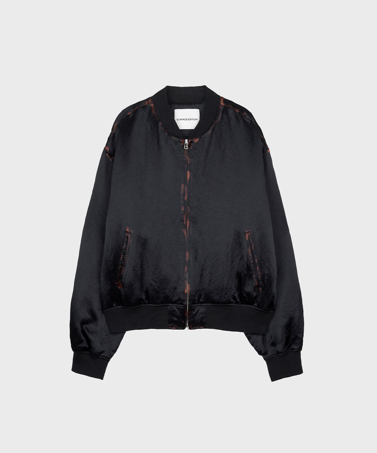 서피스에디션(SURFACE EDITION) RUST ZIP UP BLOUSON BLACK