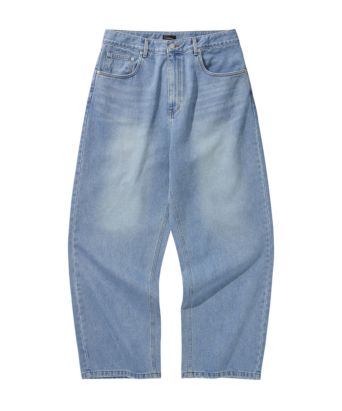 리베레(LIBERE) BAGGY DENIM PANTS / BLUE