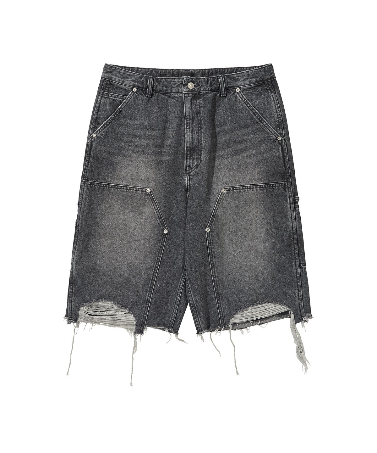리베레(LIBERE) WORK HALF PANTS / BLACK