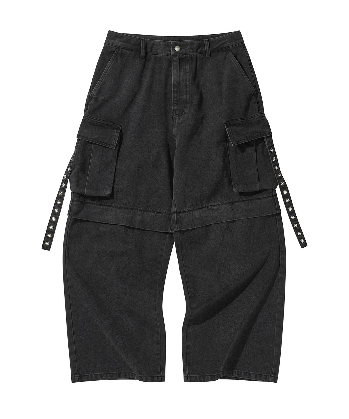 리베레(LIBERE) UTILITY CARGO PANTS / BLACK