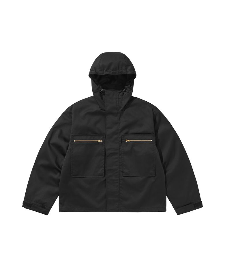 OVERSIZED HOOD JACKET / BLACK