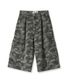 Side Big Denim Shorts LIGHT CAMO