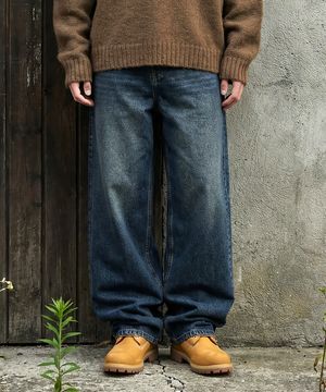 베이직 와이드 워싱 데님 팬츠 6 Color [ULZD_0002]