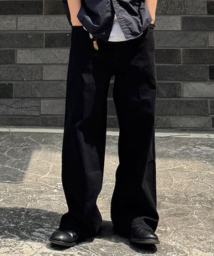 스탠다드 와이드 워싱 코튼 팬츠 6 Color [ULZP_0002]