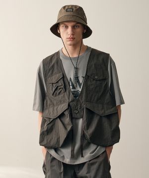 스트리트 포켓 베스트 (D BROWN)