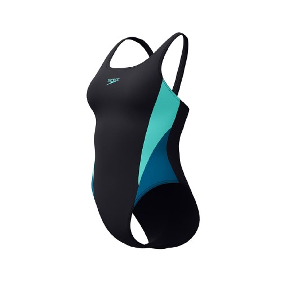 스피도(SPEEDO) 컬러블럭 원피스 머슬백 (아시안핏)(8-00449501885)