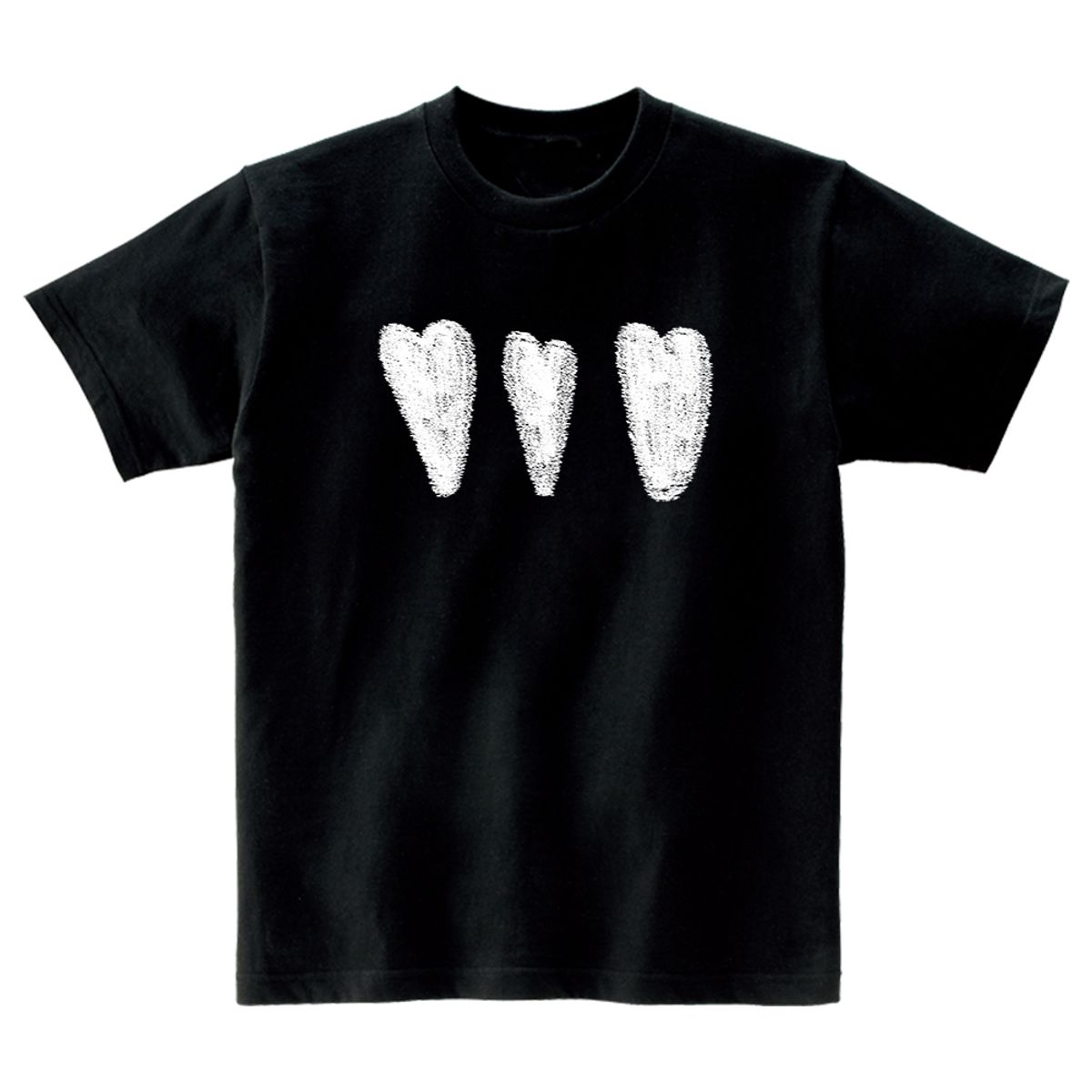 어썸어스(AWESOMEUS) Three hearts T-SHIRTS_4COLOR