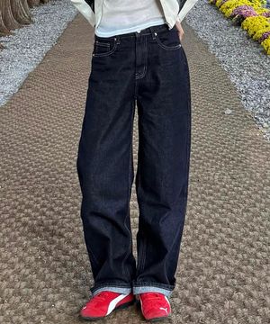 노멀 우먼 와이드 데님 팬츠 6 Color [ULZD_1001]