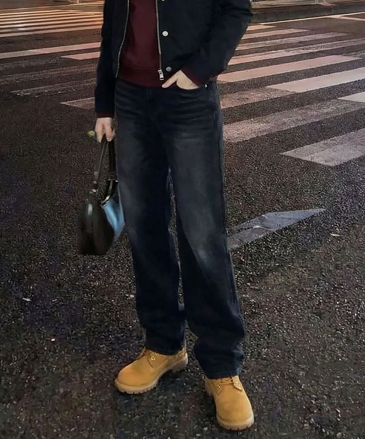 유라이프지(ULIFEZIP) (기모추가) 데일리 우먼 벌룬 와이드 워싱 데님 팬츠 7 Color [ULZD_0015]