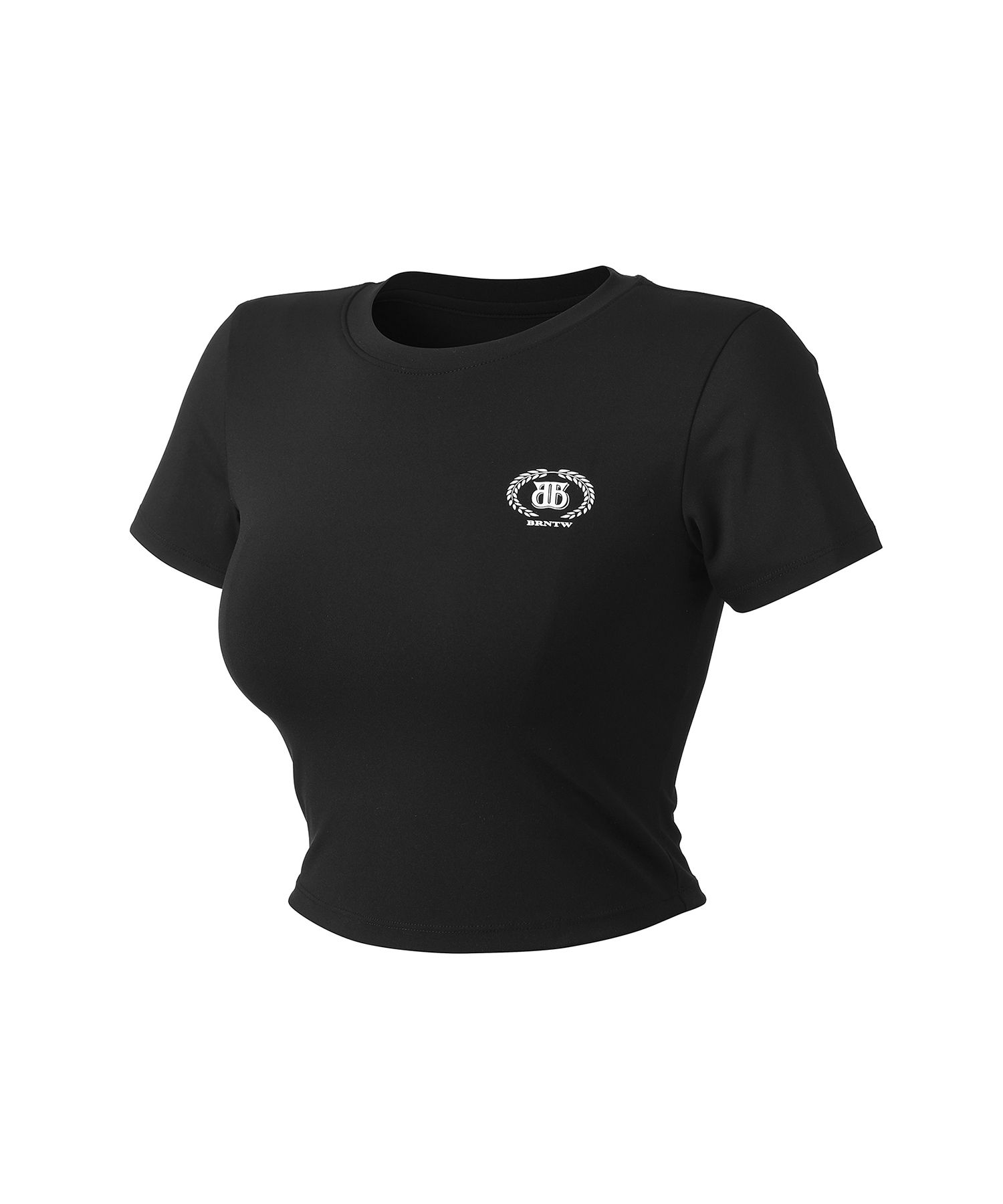 ★24SS新作★BORN TO WIN★QUICK DRY SEMI MUSCLE FIT T-SHIRTS MUSINSA | BORN TO WIN W QUICK DRY EMBLEM SEMI CROP T-SHIRTS