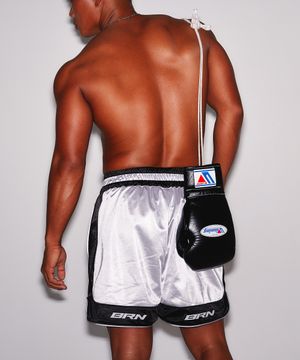 GRIT BOXER SHORTS [SILVER]