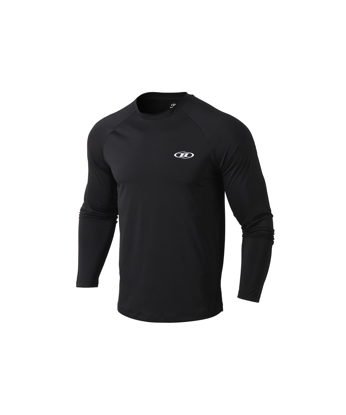 본투윈(BORN TO WIN) BRN SQUARE QUICK DRY LONG SLEEVE [BLACK]