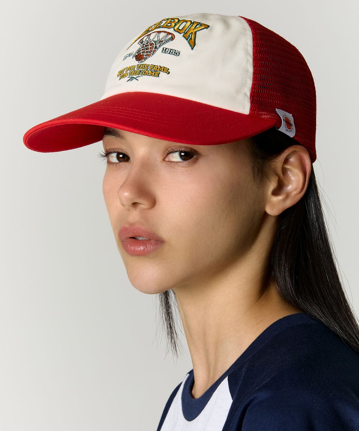 리복(REEBOK) 바스켓볼 트러커 캡 - 레드