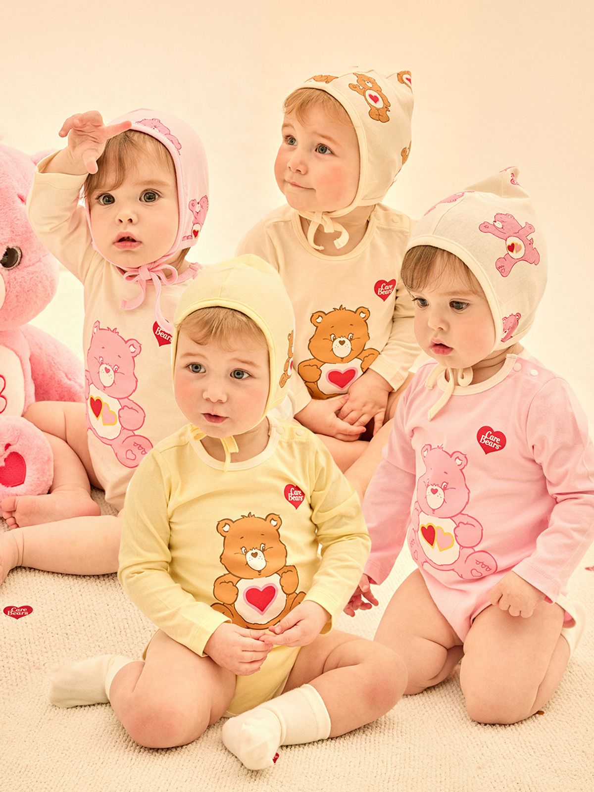 케어베어(CAREBEARS) 케어베어즈 오가닉 아기바디수트