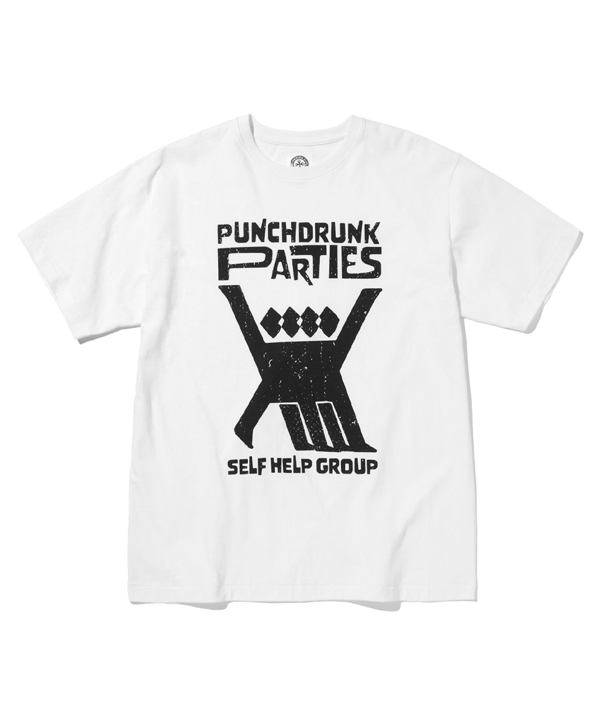 펀치드렁크파티즈(PUNCH DRUNK PARTIES) Marching Peeps Tee (WHITE)